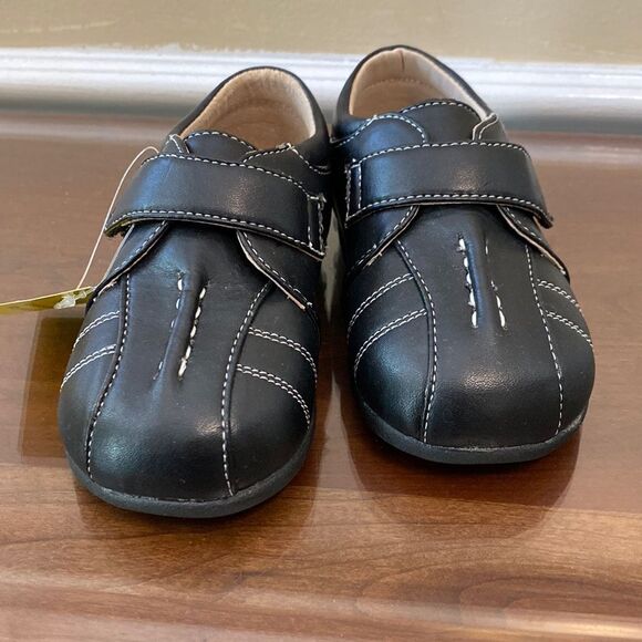 Itsy Bitzy black squeaker shoes new without tag size 8 toddler - Picture 1 of 5
